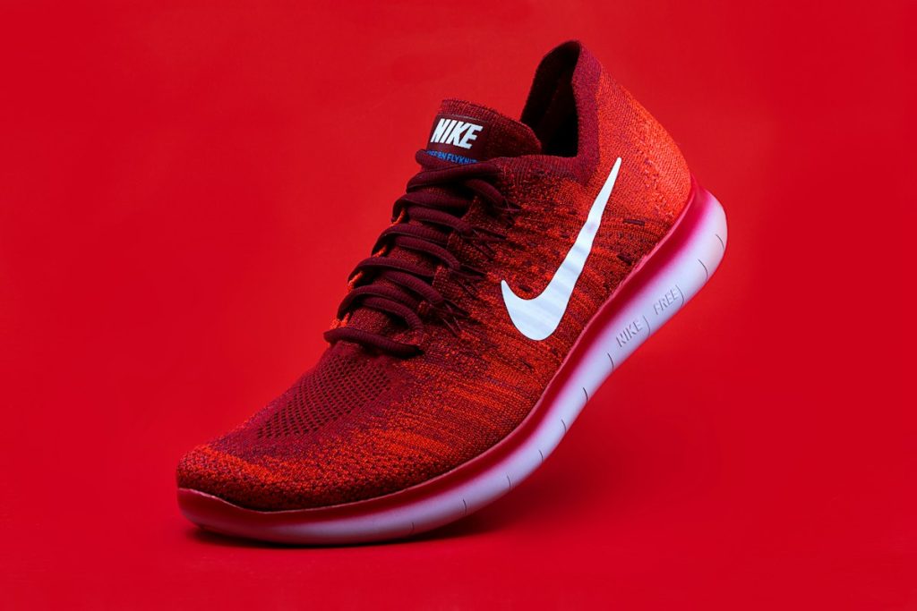 Red Running Shoes, Size 10